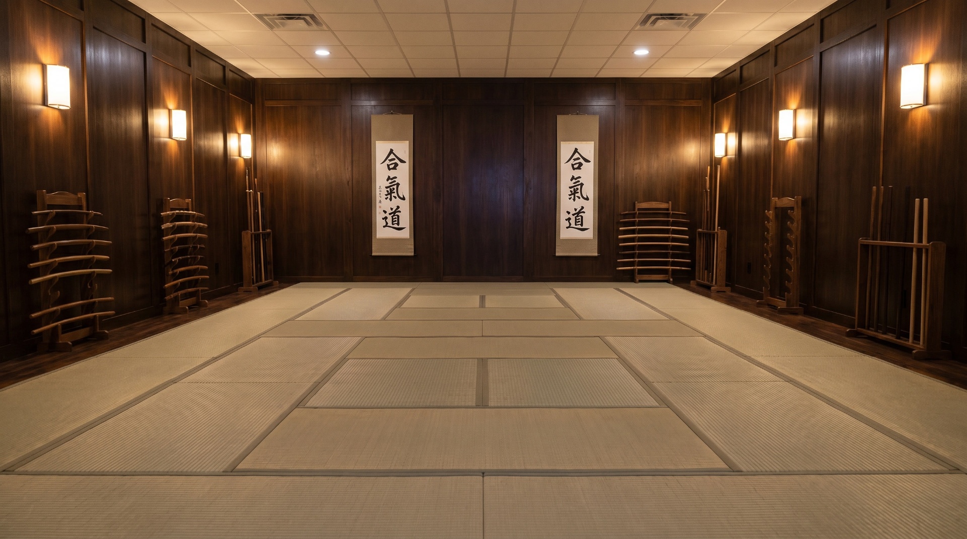 Träningsytan på Kihon Dojo